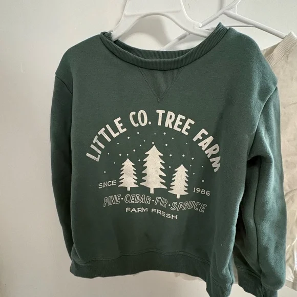 BUNDLE of Little Co by Lauren Conrad HOLIDAY Tops + Pants - Picture 4 of 12